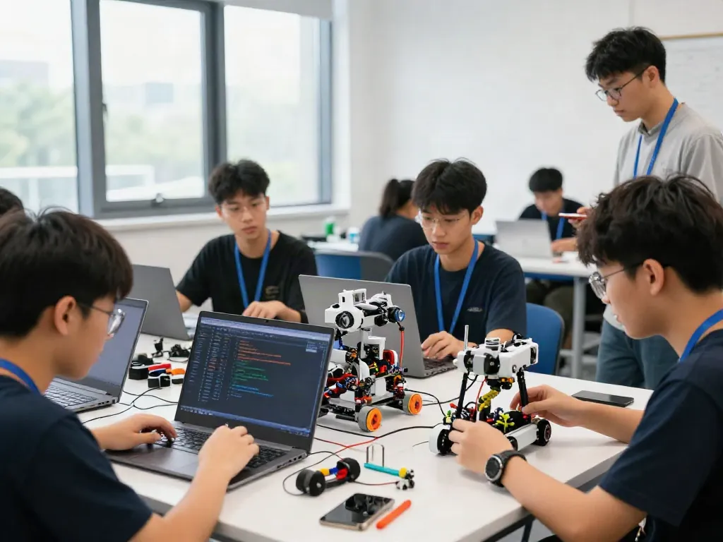 https://robotfestival.net/kwa-62910 pertandingan robotika yang menginspirasi dengan peserta muda menciptakan inovasi teknologi.