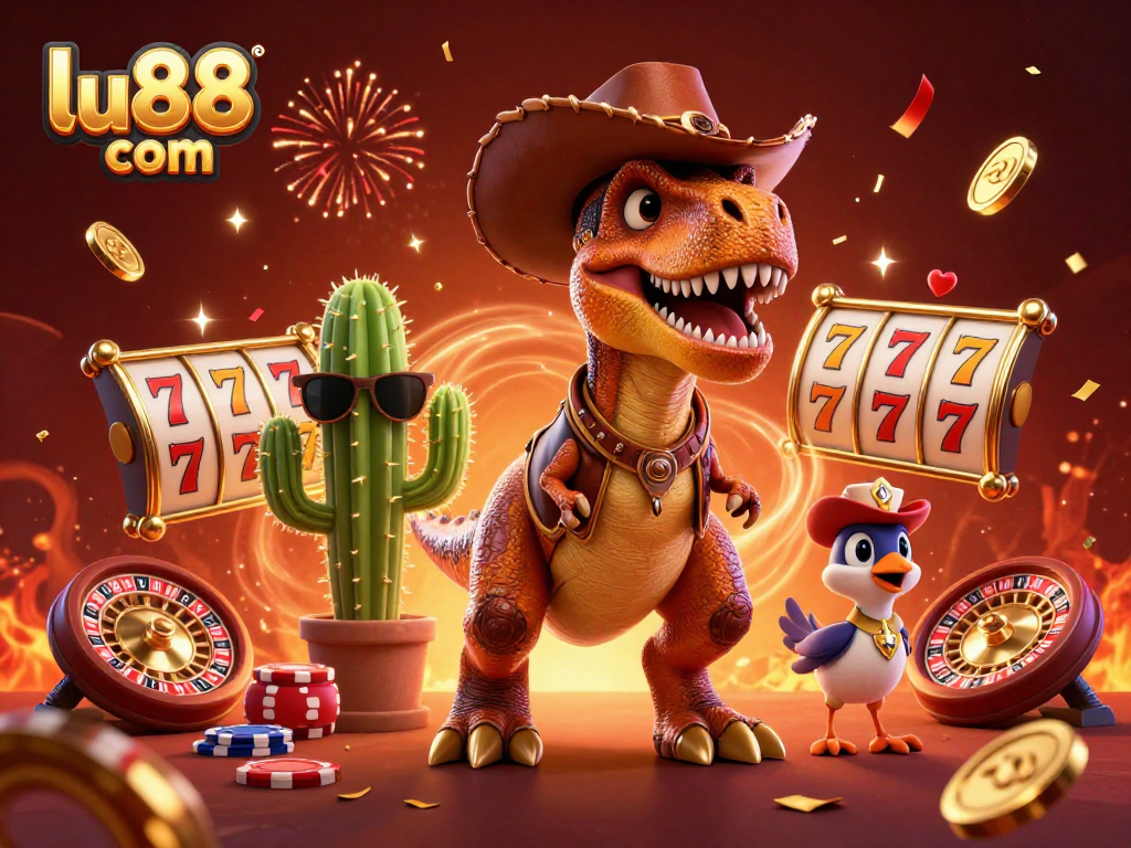 Play exciting games like slots at lu88 com with vibrant 3D characters and dynamic elements