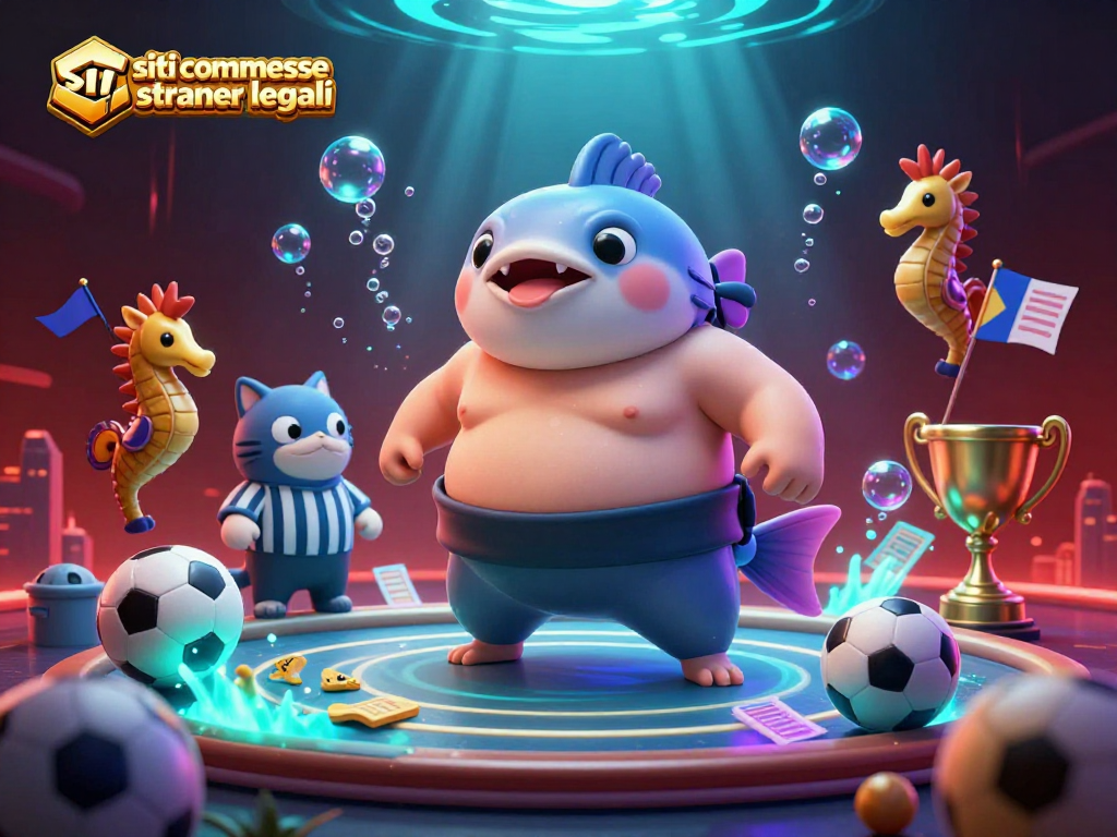 Scommetti su siti scommesse stranieri legali e vivi l'azione con il fugu e l'arbitro pesce!