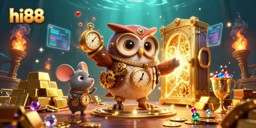 Engage with hi88’s vibrant casino world through an epic steampunk odyssey.