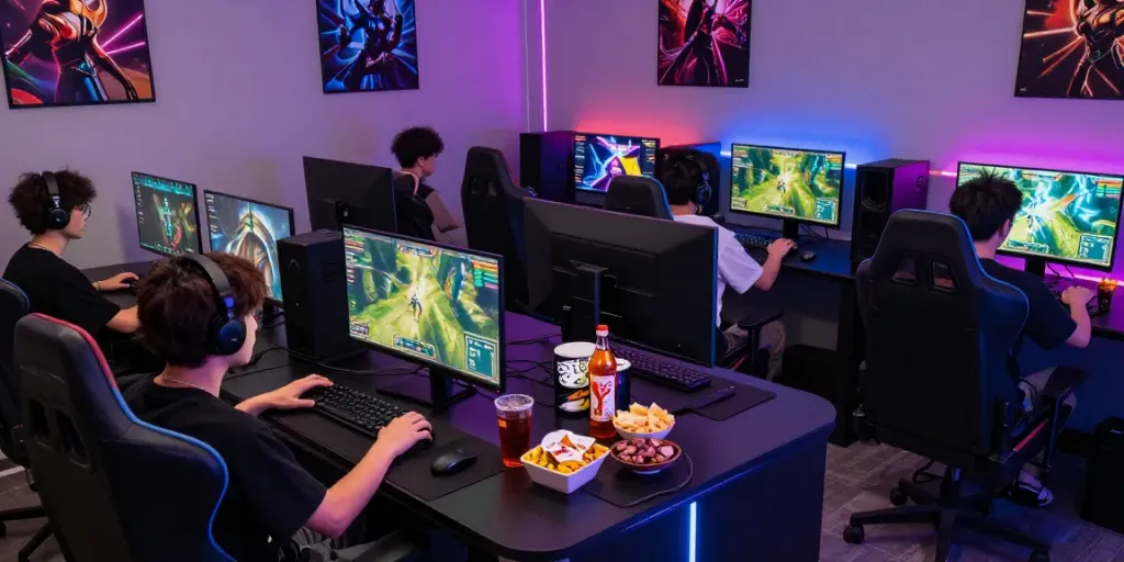 Players engaging in an immersive singatoto link gaming experience with dynamic visuals.