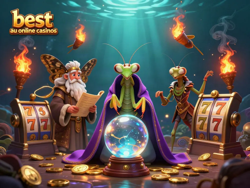 Spin with the best AU online casinos and enjoy thrilling casino graphics.