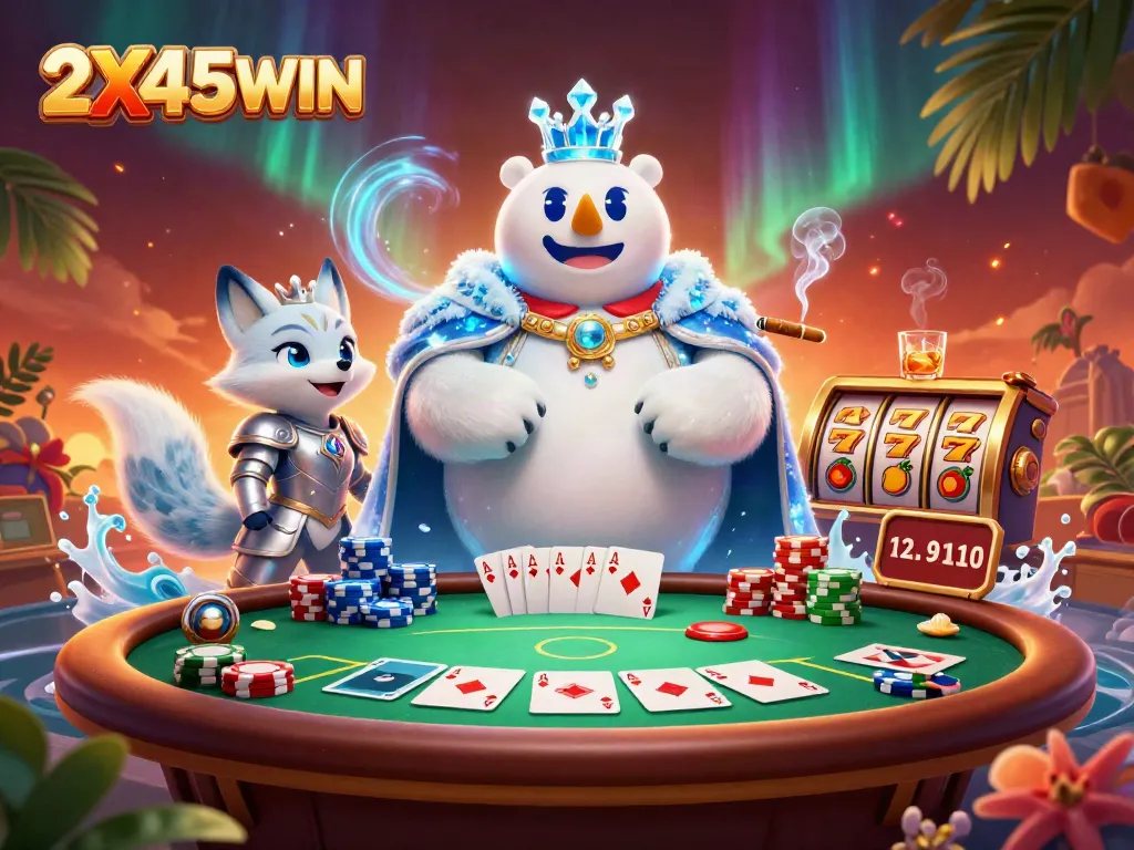 2X45WIN menghadirkan permainan slot dan poker terbaik dalam ilustrasi 3D yang memukau.