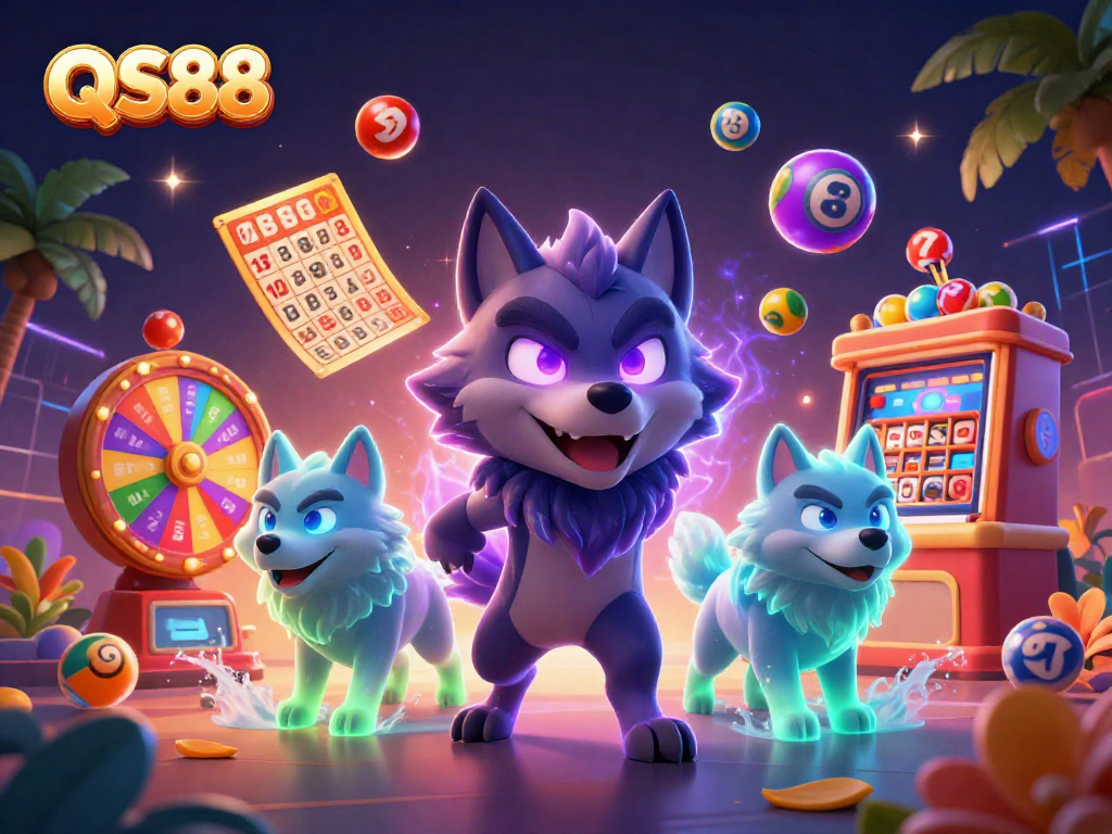 Experience thrilling opportunities at QS88 with vibrant lottery scenes and dynamic gaming elements.