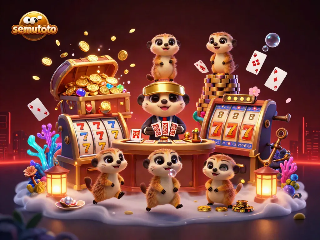 Semutoto menawarkan pengalaman kasino yang seru dengan koloni meerkat menjalankan operasi judi sambil menyenangkan pemain.