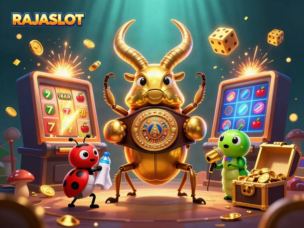 RAJASLOT menghadirkan ilustrasi 3D detail tinggi dengan karakter unik dalam suasana kasino