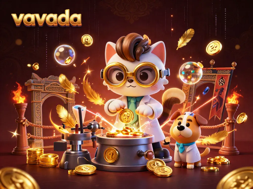 Experience thrilling wins at Vavada with vibrant 3D characters and dynamic casino elements.